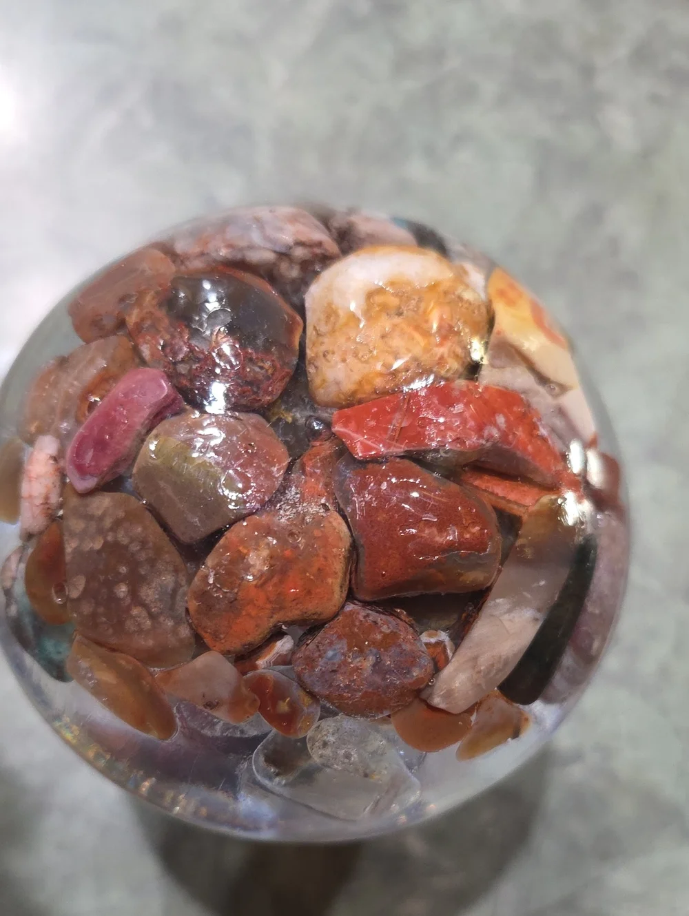 Handmade handcrafted resin